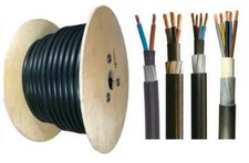 6mm² Outdoor SWA Cable Underground Armoured 2 3 4 5 Core Outside Wire HOT TUB