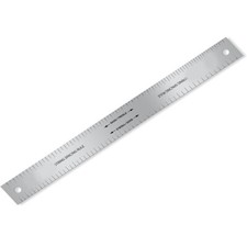 Stainless Steel String Spacing Ruler Tool Durable for Guitar Bass