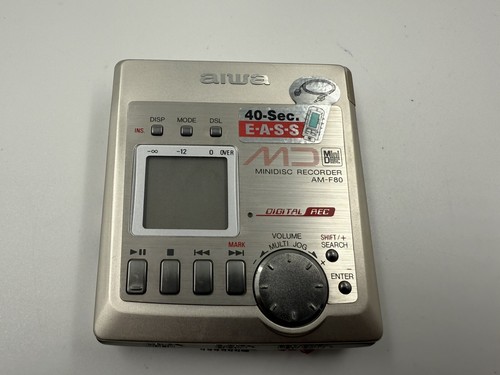 Aiwa f80 minidisc recorder - am-f80,