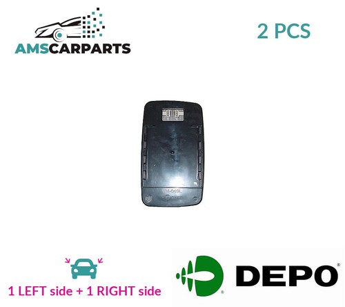 Rear view mirror glass pair - mirror,