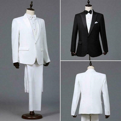 2pcs mens formal blazer suit - 2pcs,