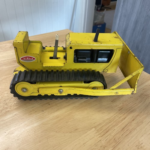 Vintage metal yellow tonka - metal,