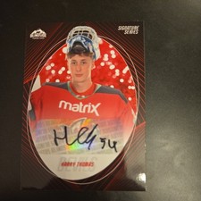 HARRY THOMAS SIGNATURE SERIES CARDIFF DEVILS SERIES 1 25/26 BLINDSIDE CARD
