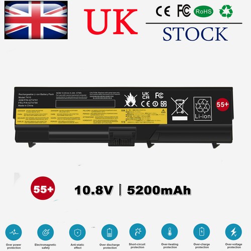 Battery for lenovo - 55+,