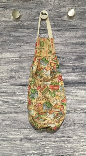 Plastic grocery bag - plastic, rag