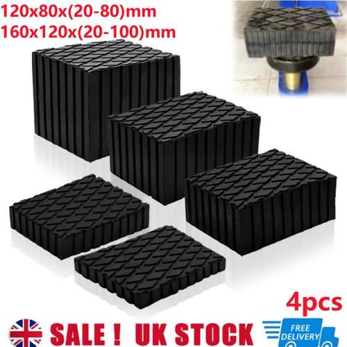 Jacking beam rubber support - jacking,