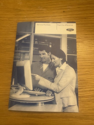 Ford service book - ford, stamped