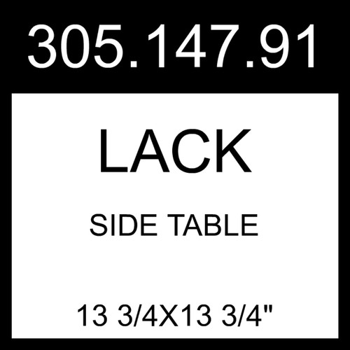 Ikea lack side table - lack,