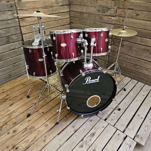 Drum kit pearl forum red - pearl,