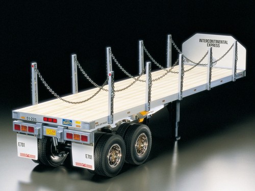 Tamiya flatbed semi trailer - tamiya, rc
