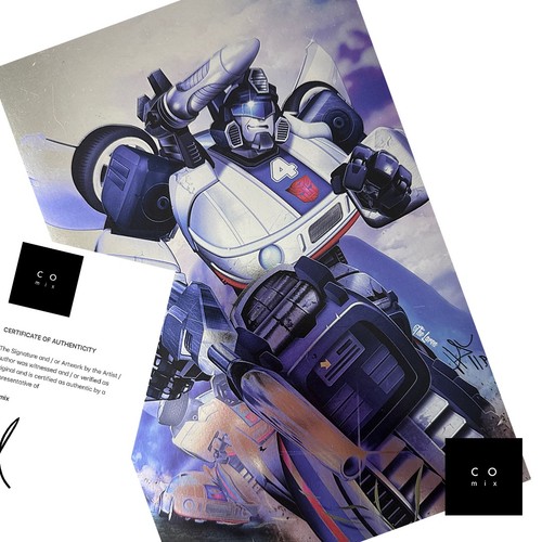 Transformers jazz signed - transformers, ltd