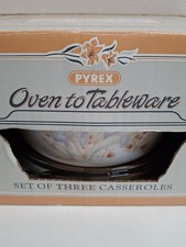 Vintage Pyrex England Blue