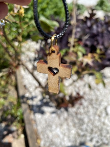Olive wood wooden crucifix - olive,