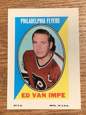 1970-71 TOPPS/OPC STICKER STAMP ED VAN IMPE SET BREAK COMBINE SHIP NO RES CB