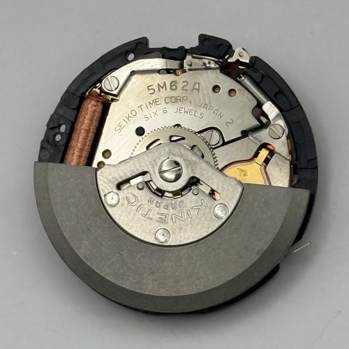 Seiko 5m62a kinetic - seiko,