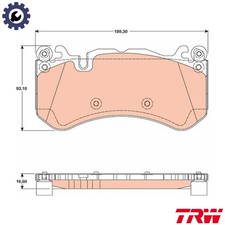 BRAKE PAD SET DISC BRAKE