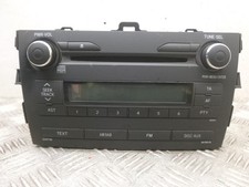2013 TOYOTA COROLLA RADIO CD WMA MP3 PLAYER HEAD UNIT 86120-02B70