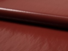 Minerva Creased PU Vinyl Fabric Rust - per metre