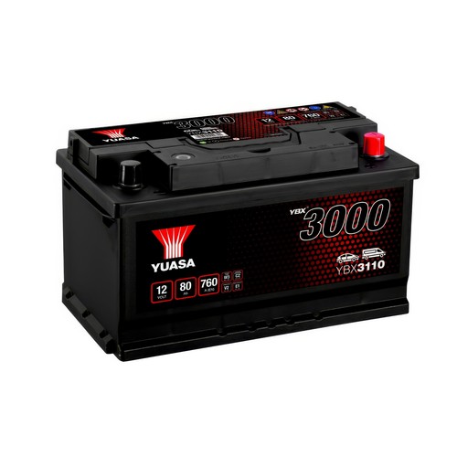 Yuasa car battery - car,