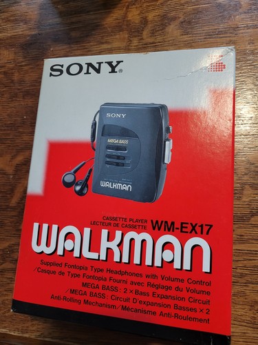 Vintage sony walkman ex17 - sony, wm-ex17