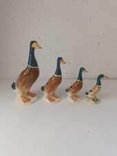 Beswick Mallard Ducks Set Of 4: 756-1, 756-2, 756-2A, 756-3