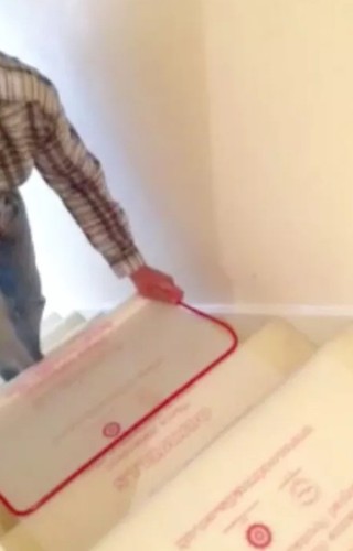 Carpet protection film - carpet,
