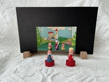 Vintage 1960s Magnetic  Lola Original Puppet Theatre And Puppets , Boxed