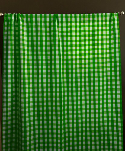 Poplin gingham checkered - poplin,