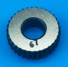 Jones & Shipman 33T 5/8" x 3/16" x 1/4" Straight Knurl/Knurling Wheel