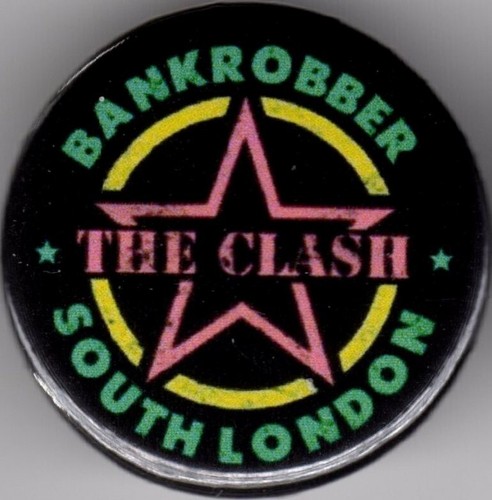 The clash pin button badge - pin,