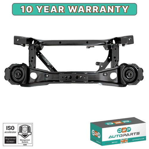 Rear axle subframe - axle, crossmember