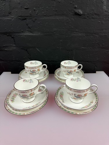 Wedgwood kutani crane tea - crane,