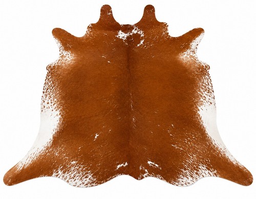 Genuine natural cowhide rug - cowhide,