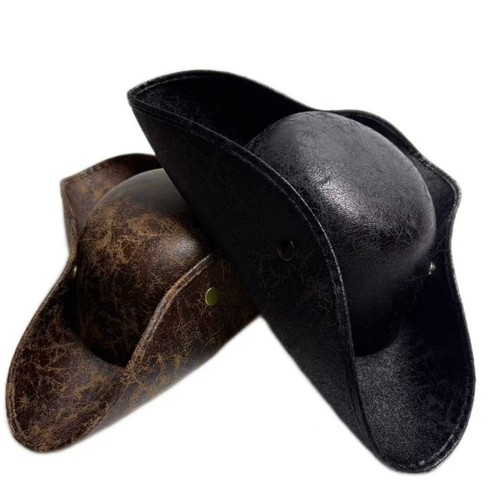 Pirate tricorn hat - pirate, faux