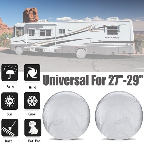 Wheel tire covers for rv - tire,
