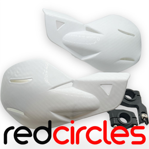 White quad bike - quad, hand