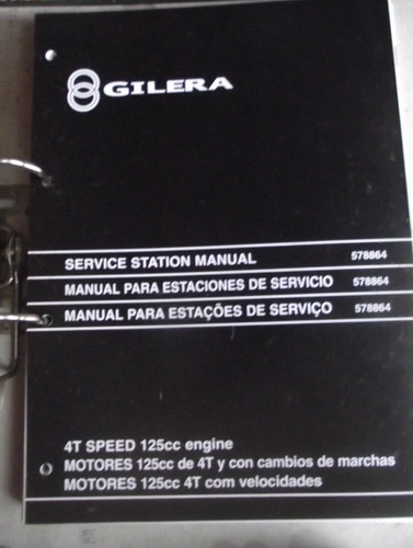 Gilera 125cc engine serv - 125cc,