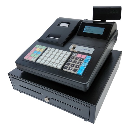 Crg520 black cash register - black,
