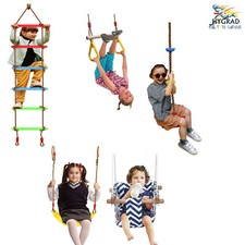 BABY KIDS WOODEN SWING SEAT