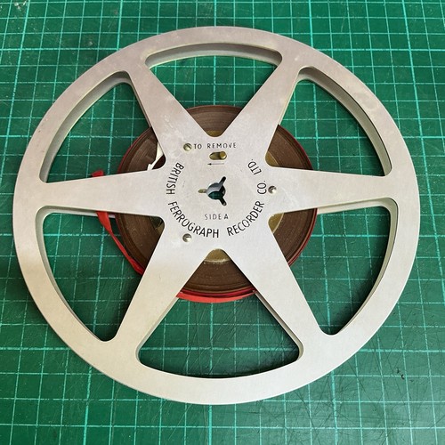 Ferrograph aluminium reel - aluminium,
