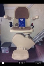 BROOKS SLIMLINE STAIRLIFTS DELIVERED AND FITTED FREE! £460 12 Month Warranty!!