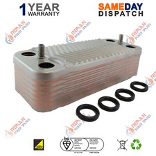 BIASI ADVANCE PLUS 25C BOILER DHW PLATE HEAT EXCHANGER (14 PL) BI1001101