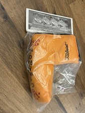 Rare New 2001 Scotty Cameron Yellow Studio Design Putter Headcover & Pivot Tool