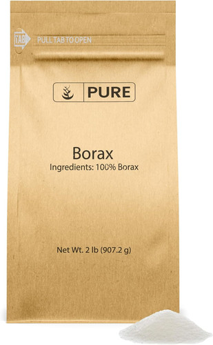 Borax powder sodium - borax, (2