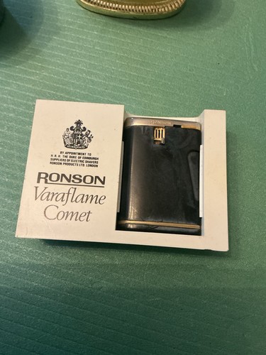 Vintage boxed ronson - vintage, varaflame