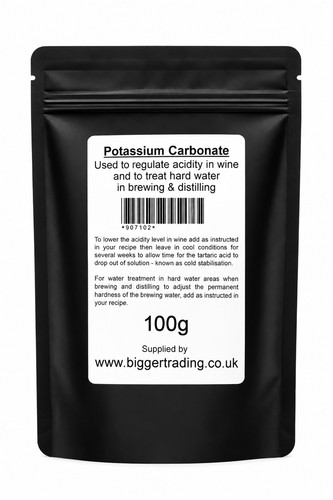 Potassium carbonate 100g - potassium,
