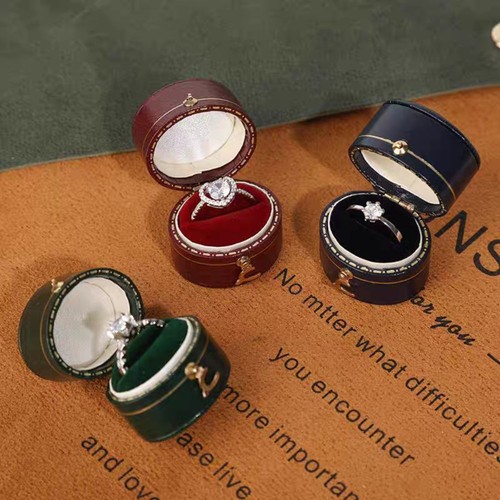Vintage heart ring box wedding - ring,