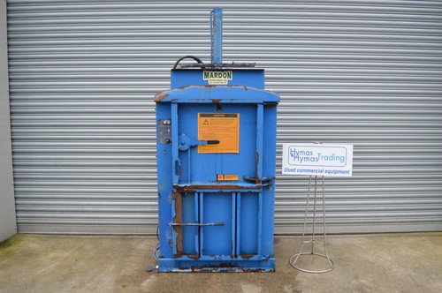 Macfab cardboard waste baler - cardboard,