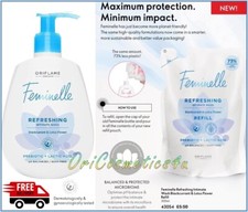 Oriflame Feminelle Intimate Wash Blackcurrant & Lotus Flower + Refill