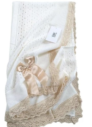 Baby blanket shawl cream - baby,